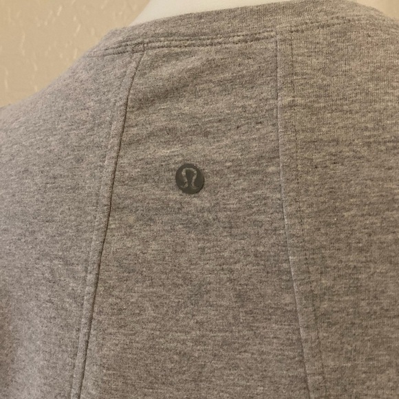 Lululemon All Time Tee Heathered Gray Size 4 - Picture 12 of 13